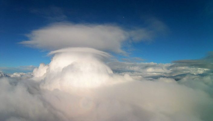 nuage drone ciel photo