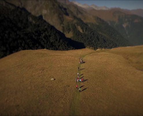 drone randonnée montagne